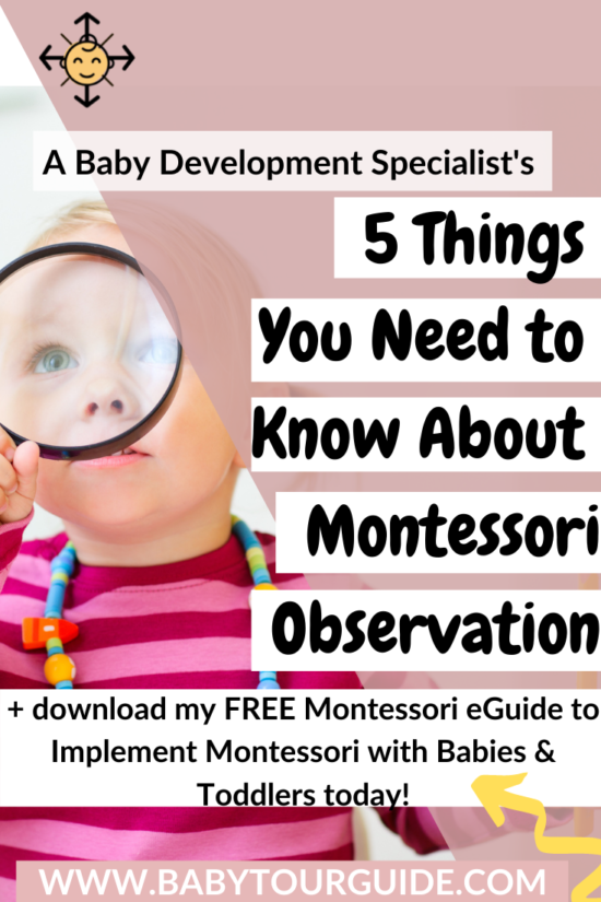 observation montessori essay